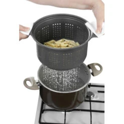 Brunner Set Pentole | Chocolate 9 + 1 Ø 22 -Brunner mandarina 9 1 o 22 2